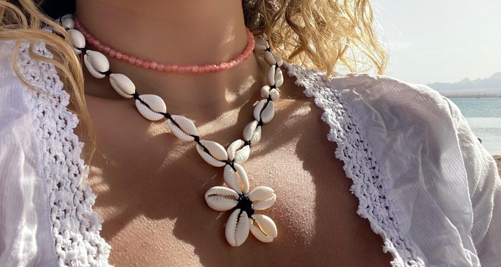 Our signature shell necklace